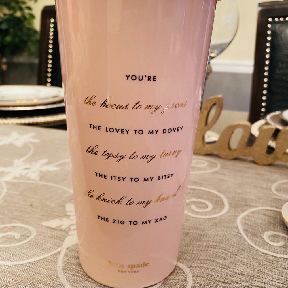 Kate Spade Bridesmaid Tumbler Cup - Picture 7 of 8